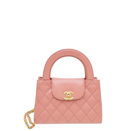 chanel coral pink mini 1