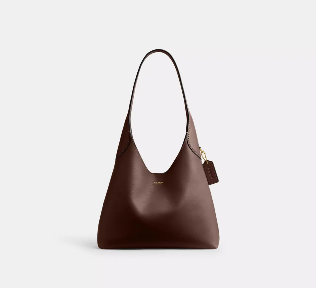 coach brooklyn shoulder bag 28 brown 1