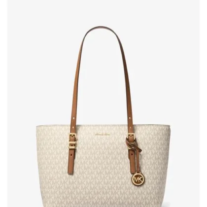 mk quinn medium tote bag beige 1